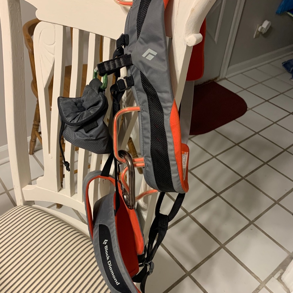 Black Diamond climbing harness